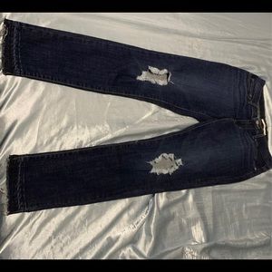 NWOT Levis 711 ripped jeans